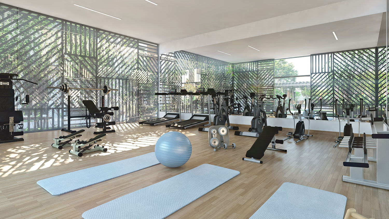 Gimnasio multi equipado